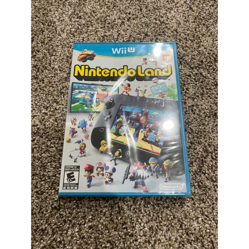 Nintendo Land Wii U Video Game New Factory Sealed